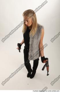 20 2018 01 NIKOL STANDING POSE WITH GUNS